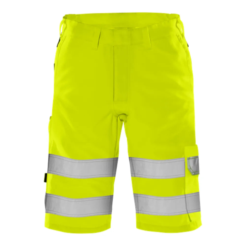 Fristads High Vis Green Korte Broek Klasse 2 2650 Gplu High Vis Geel