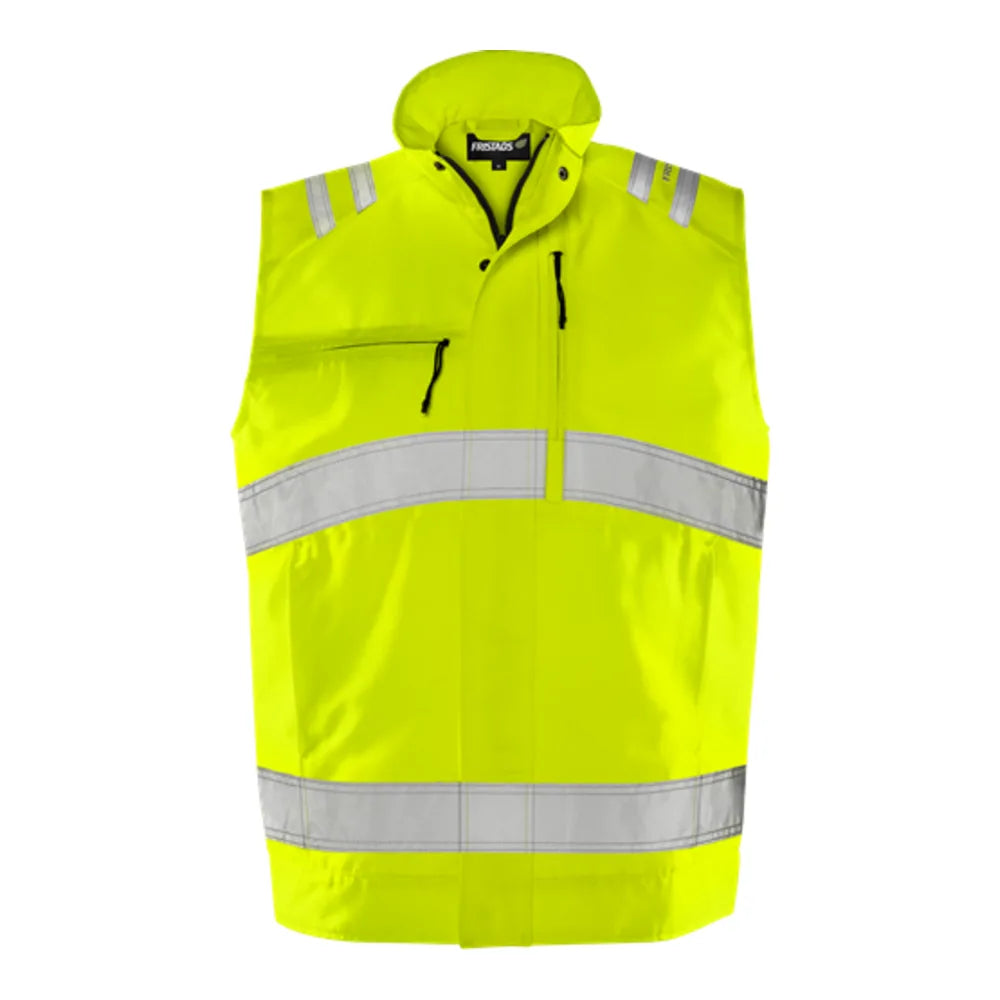 Fristads High Vis Green Vest Klasse 2 5067 Gplu High Vis Geel