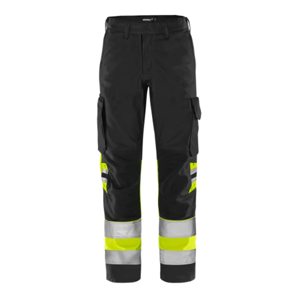 Fristads High Vis Green Broek Klasse 1 2668 Gplu High Vis Geel Zwart