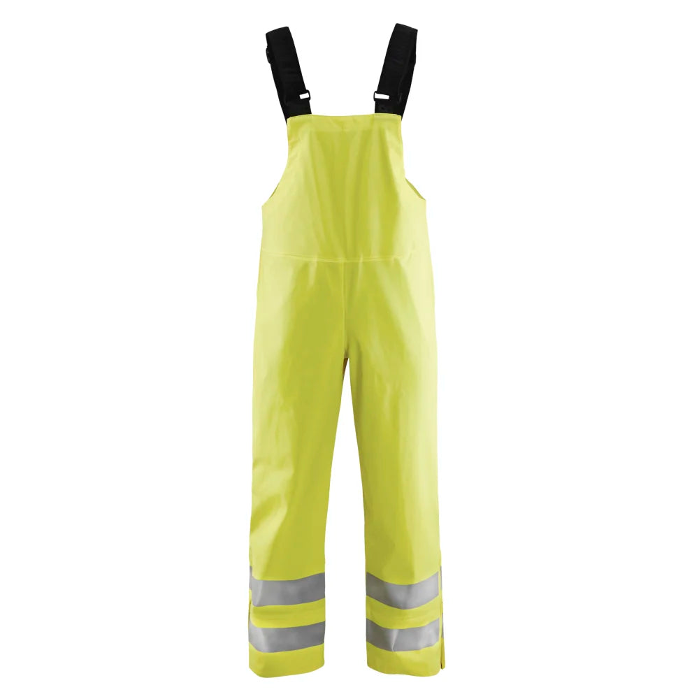 Blaklader 1386 2005 High Vis Bretelregenbroek Level 3 High Vis Geel