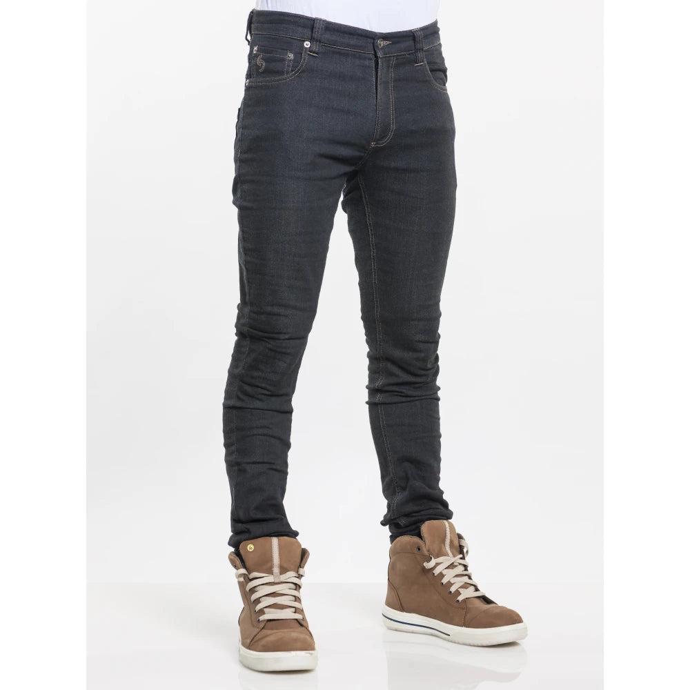 Chaud Devant Kokspantalon Skinny Reg Jogg Denim Black
