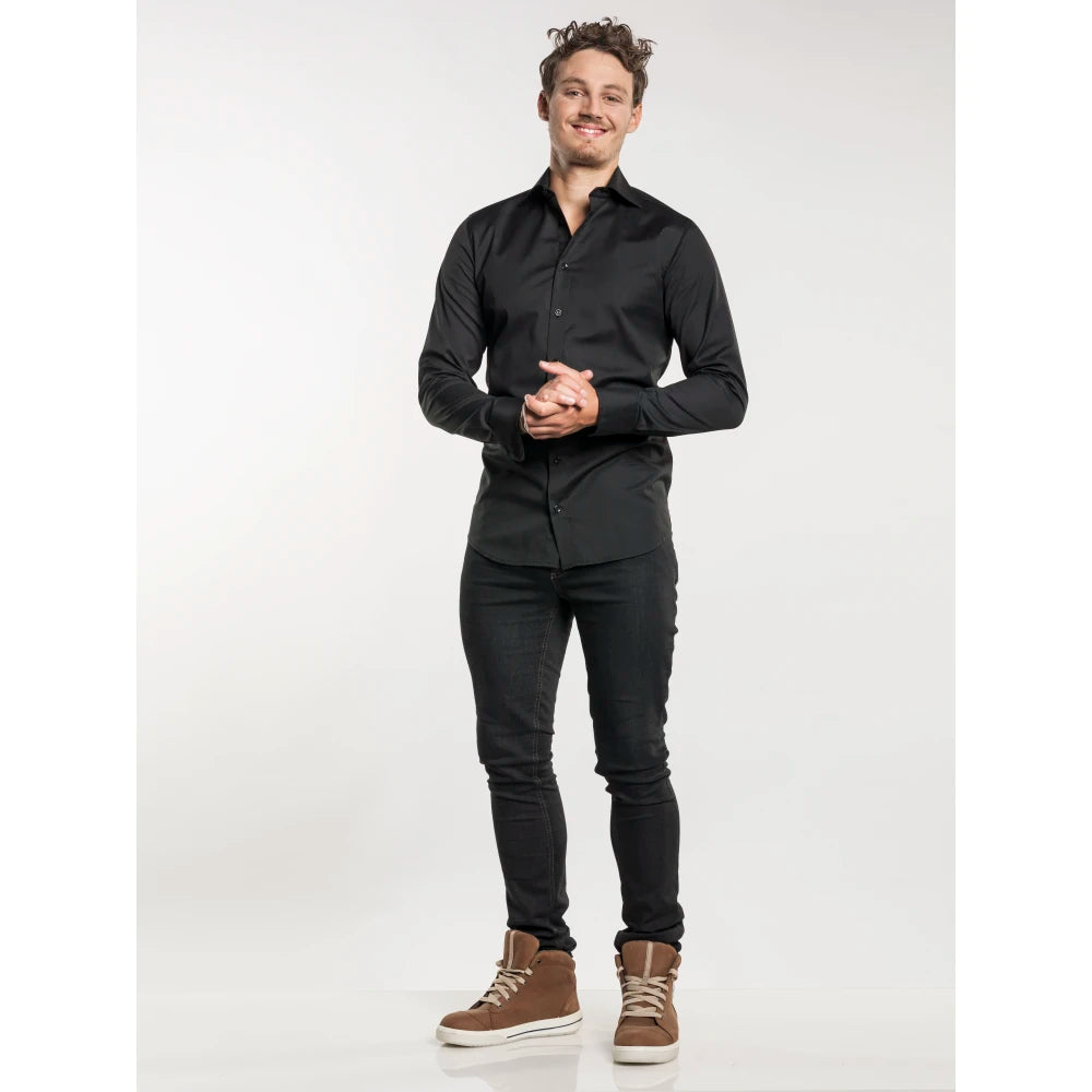 Chaud Devant Kokspantalon Skinny Reg Jogg Denim Black