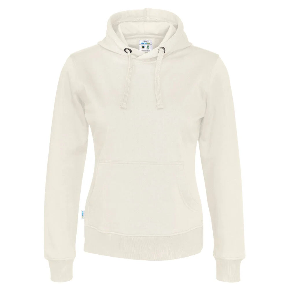 Cottover Hoodie Lady - GOTS Gebroken Wit