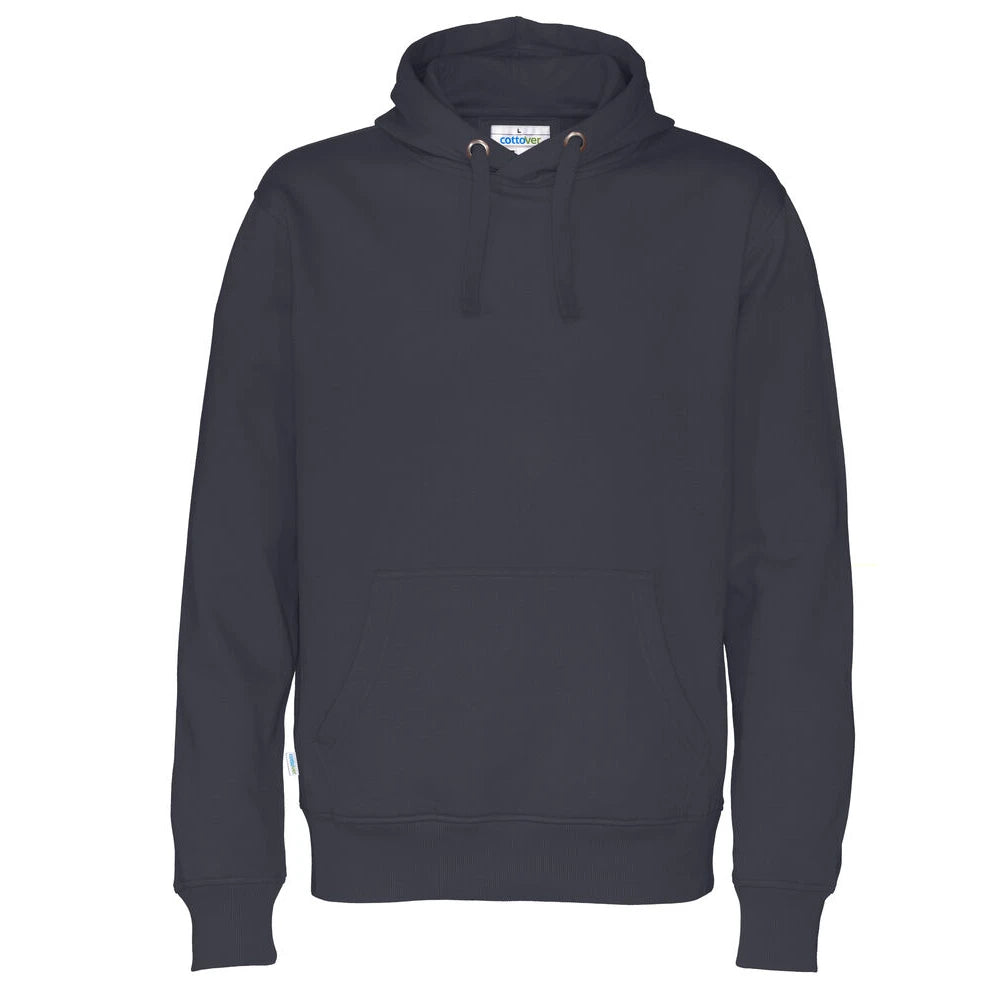 Cottover Hoodie Man - GOTS Marine