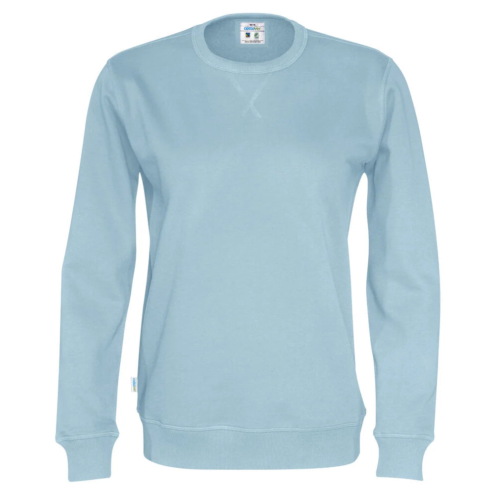 Cottover Sweater Crew Neck Unisex - GOTS Hemelsblauw
