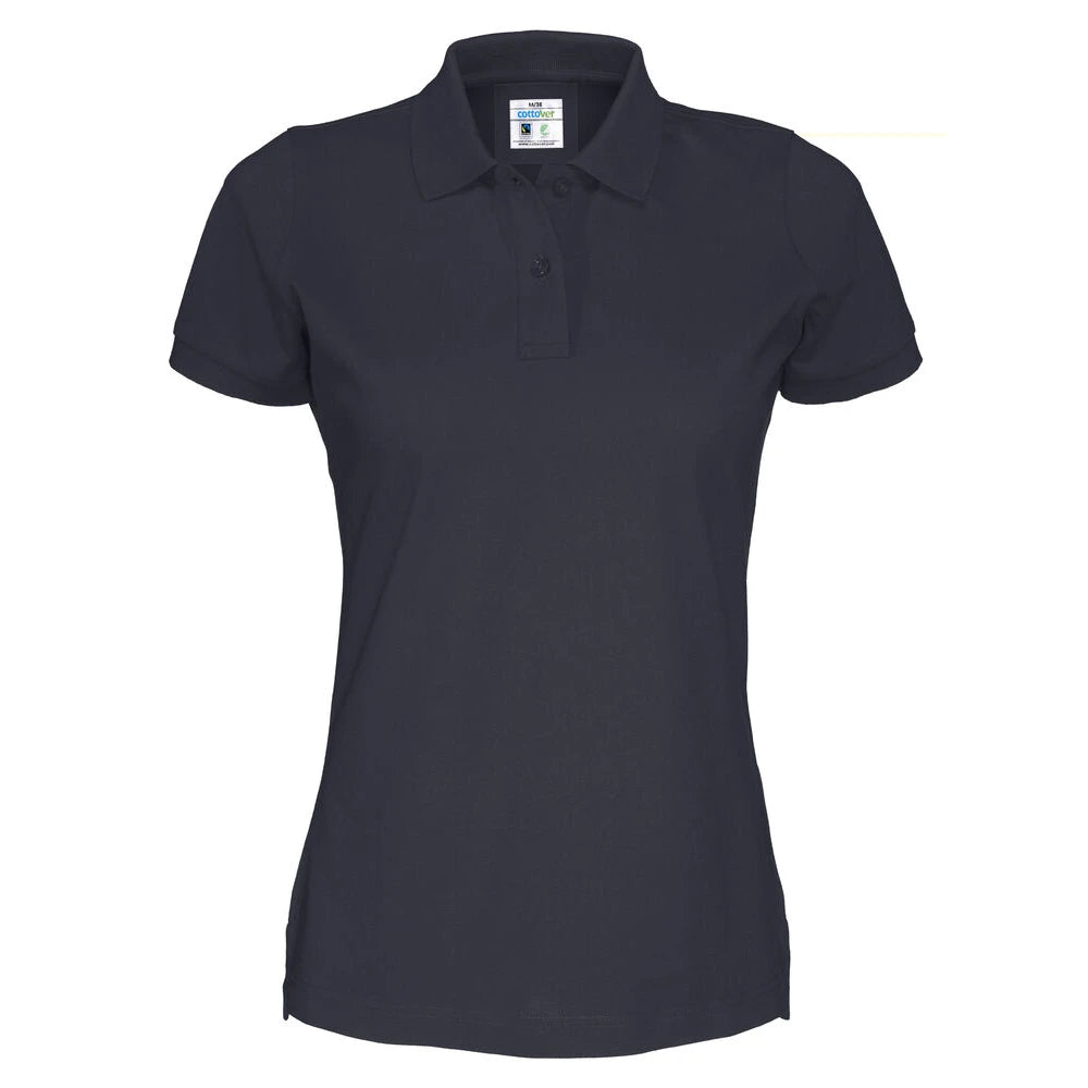 Cottover Polo Pique Lady - GOTS Marine