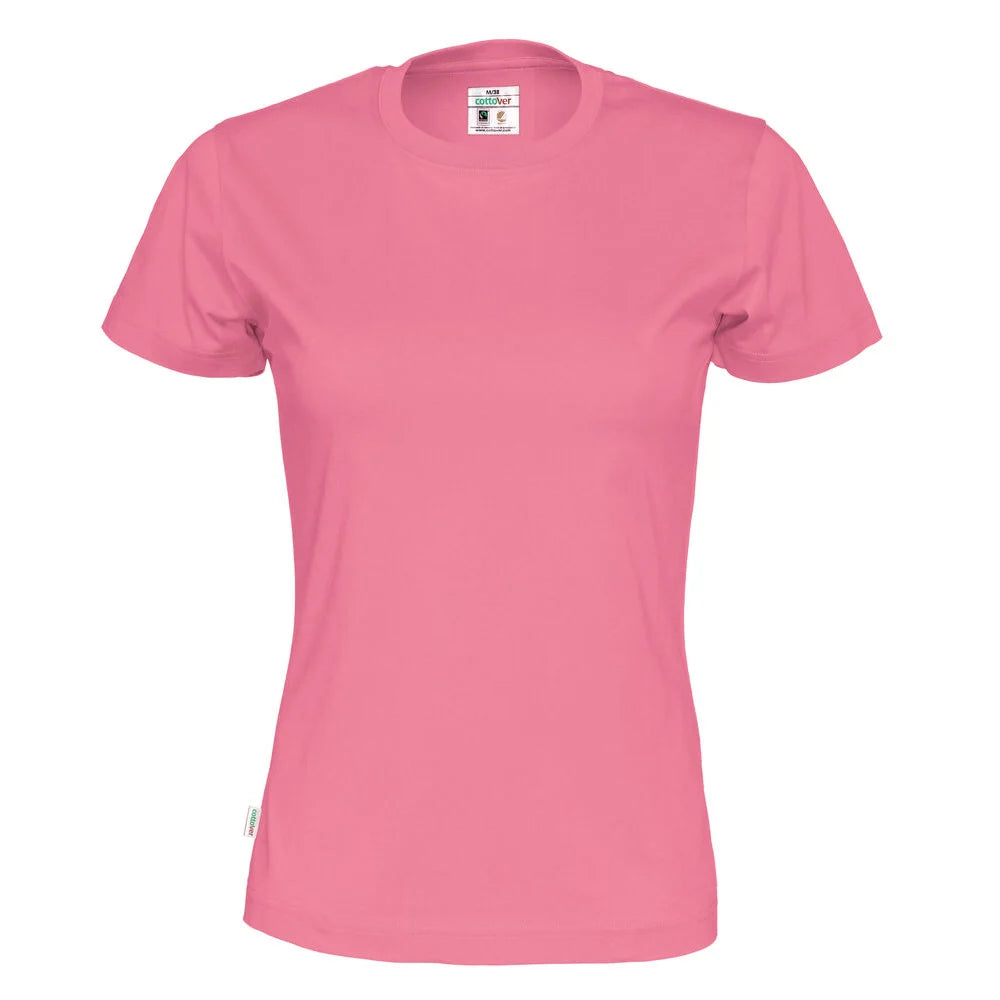 Cottover T-Shirt Lady - GOTS Roze