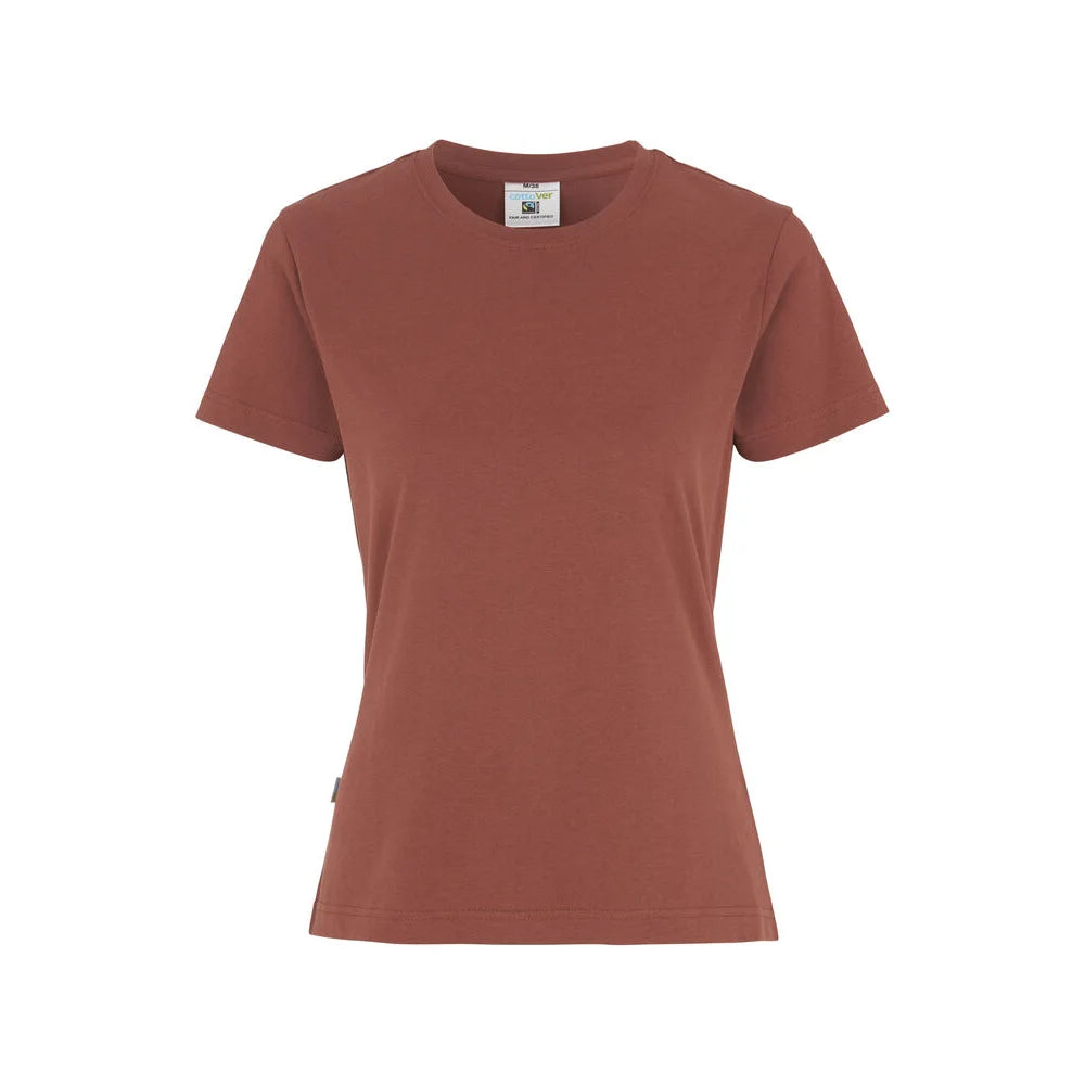 Cottover T-Shirt Lady - GOTS Roestrood