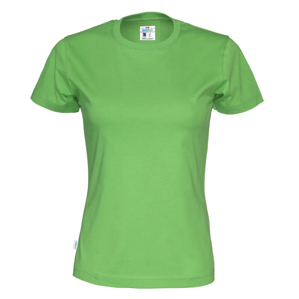 Cottover T-Shirt Lady - GOTS Groen