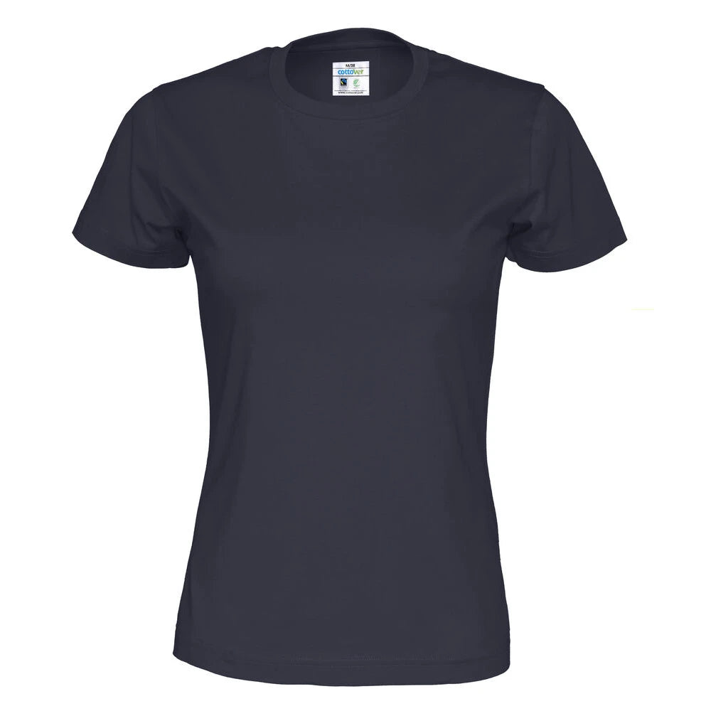 Cottover T-Shirt Lady - GOTS Marine