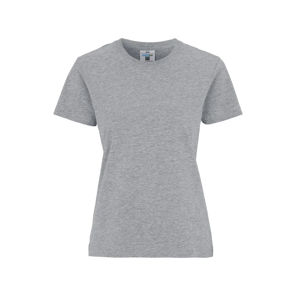 Cottover T-Shirt Lady - GOTS Grijs Mêlée