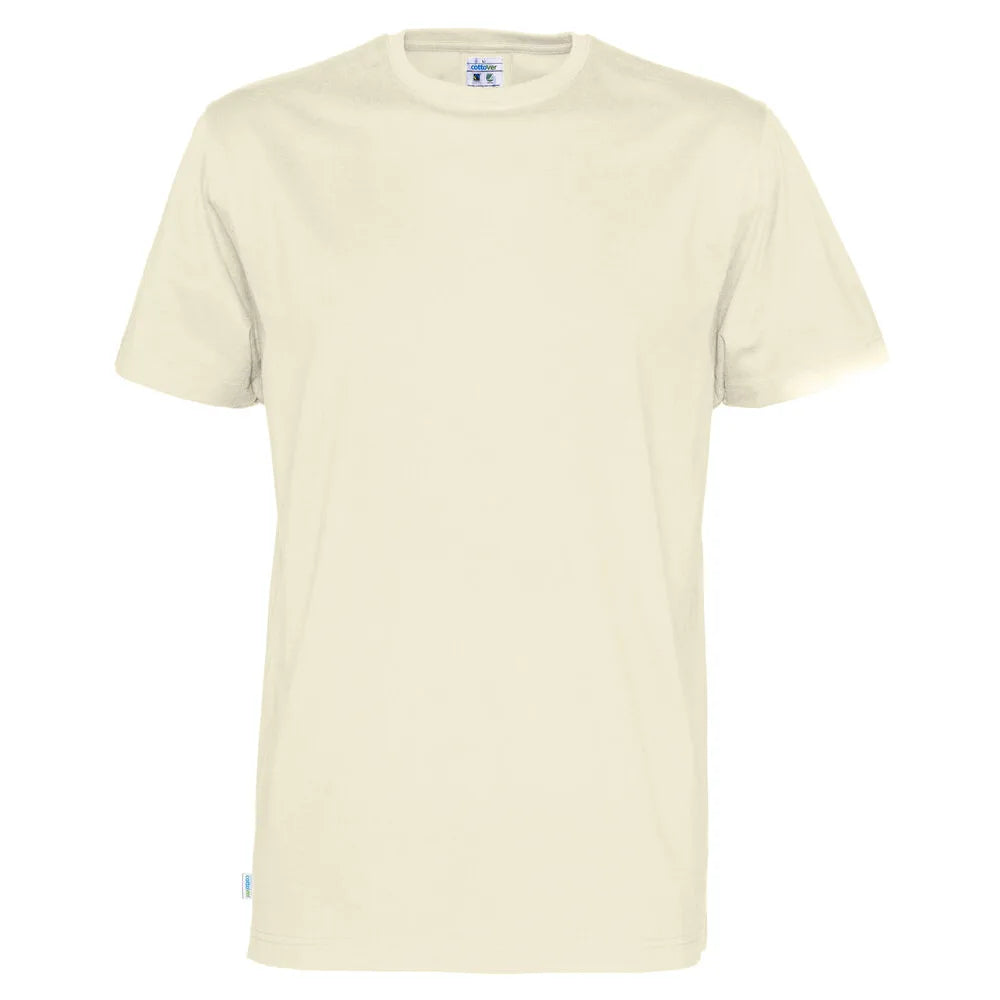 Cottover T-Shirt Man - GOTS Gebroken Wit