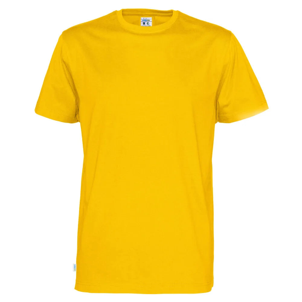 Cottover T-Shirt Man - GOTS Geel