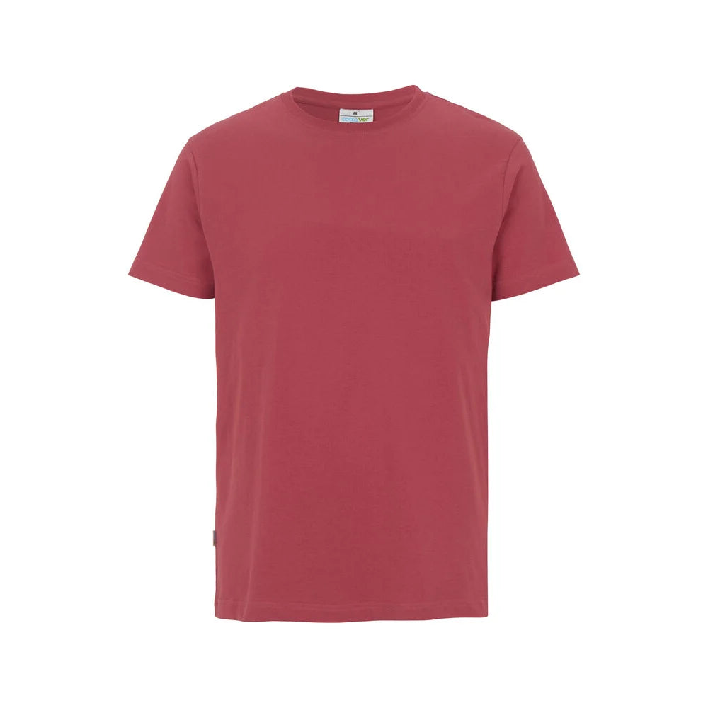 Cottover T-Shirt Man - GOTS Vintage Rood