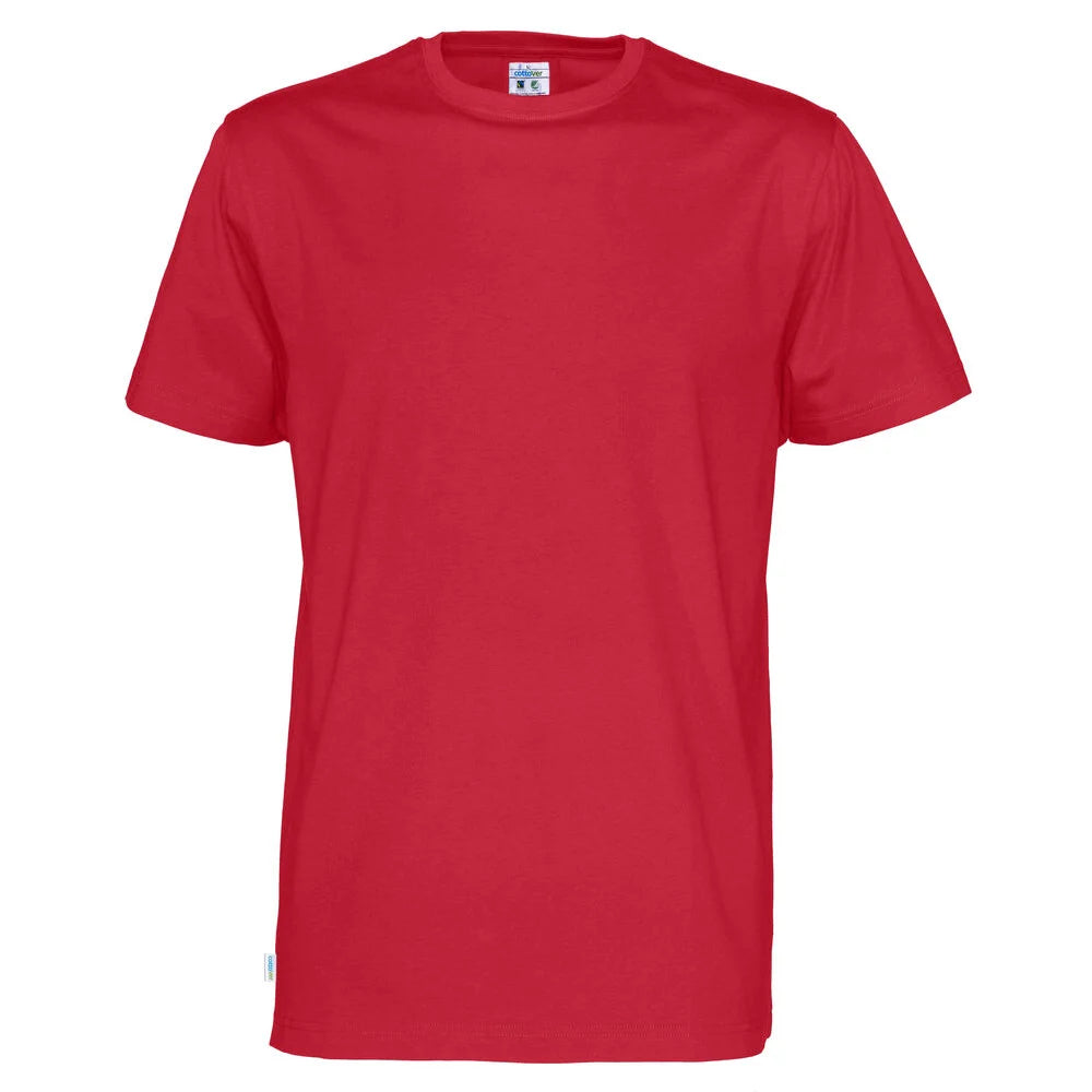Cottover T-Shirt Man - GOTS Rood