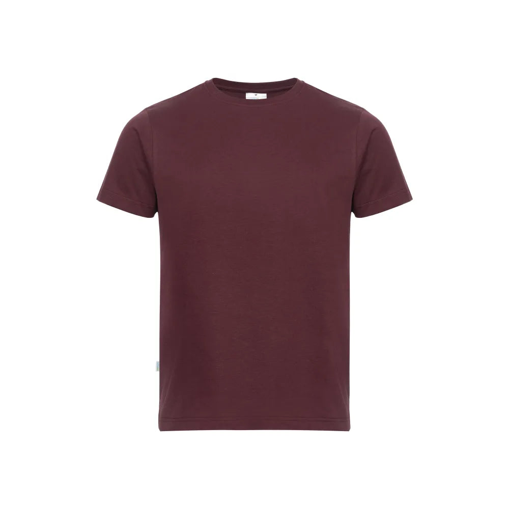 Cottover T-Shirt Man - GOTS Bordeaux