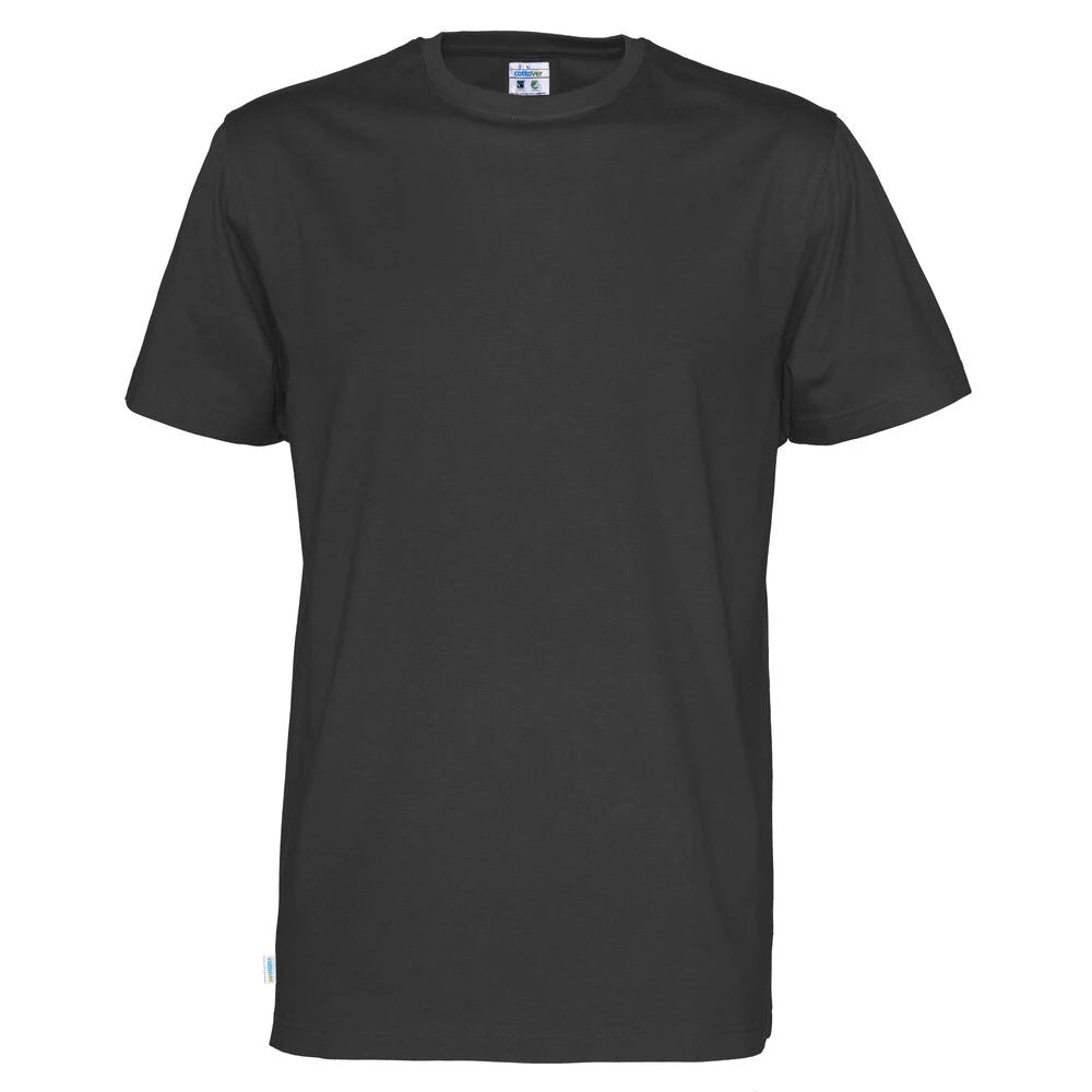 Cottover T-Shirt Man - GOTS Zwart
