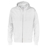 Cottover Hoodie Full Zip Man - GOTS Wit