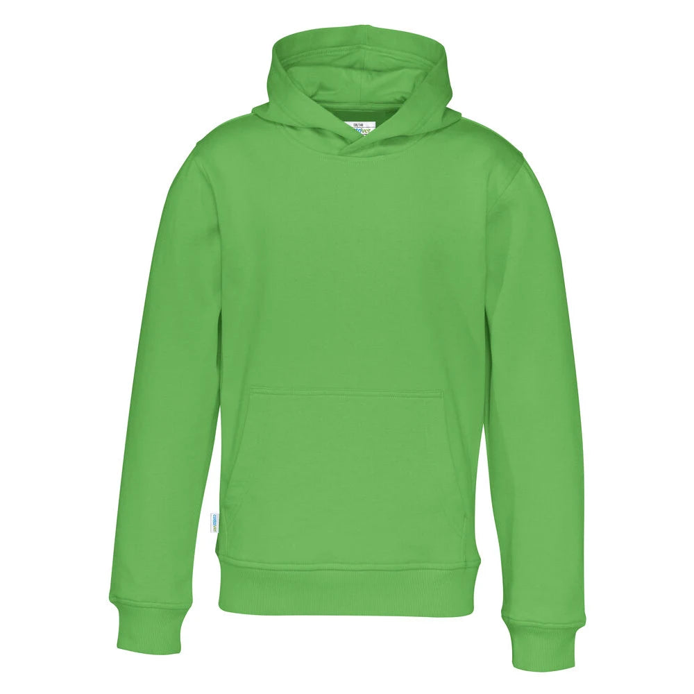 Cottover Hoodie Kid - GOTS Groen