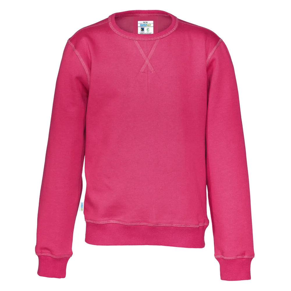 Cottover Sweater Crew Neck Kid - GOTS Kersrood