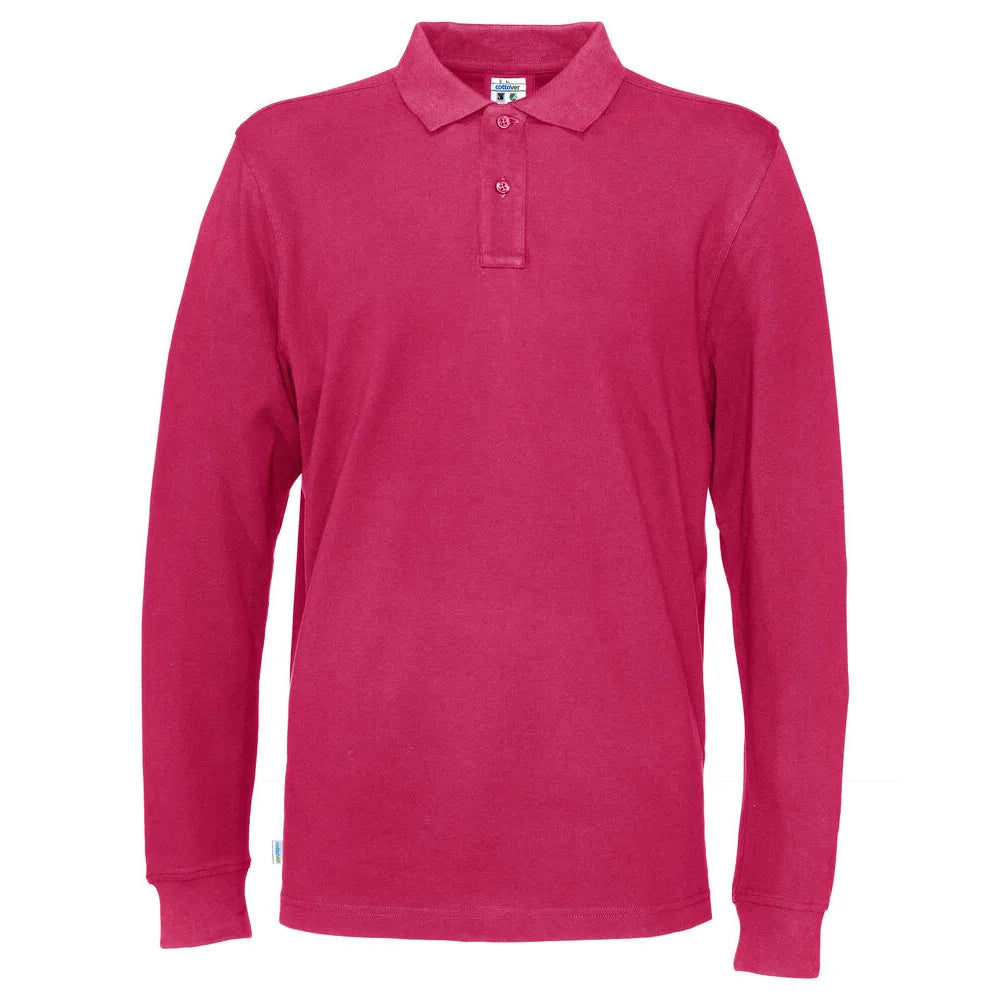 Cottover Polo Pique Long Sleeve Man - GOTS Kersrood