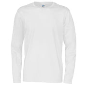 Cottover T-Shirt Long Sleeve Man - GOTS Wit