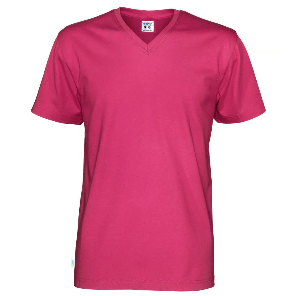 Cottover T-Shirt V-Neck Man - GOTS Kersrood