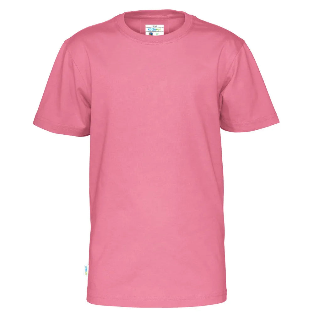 Cottover T-Shirt Ss Kid - GOTS Roze