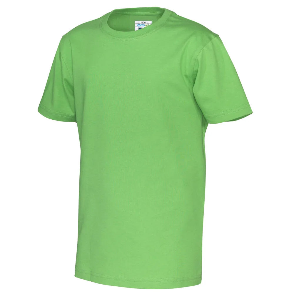 Cottover T-Shirt Ss Kid - GOTS Groen