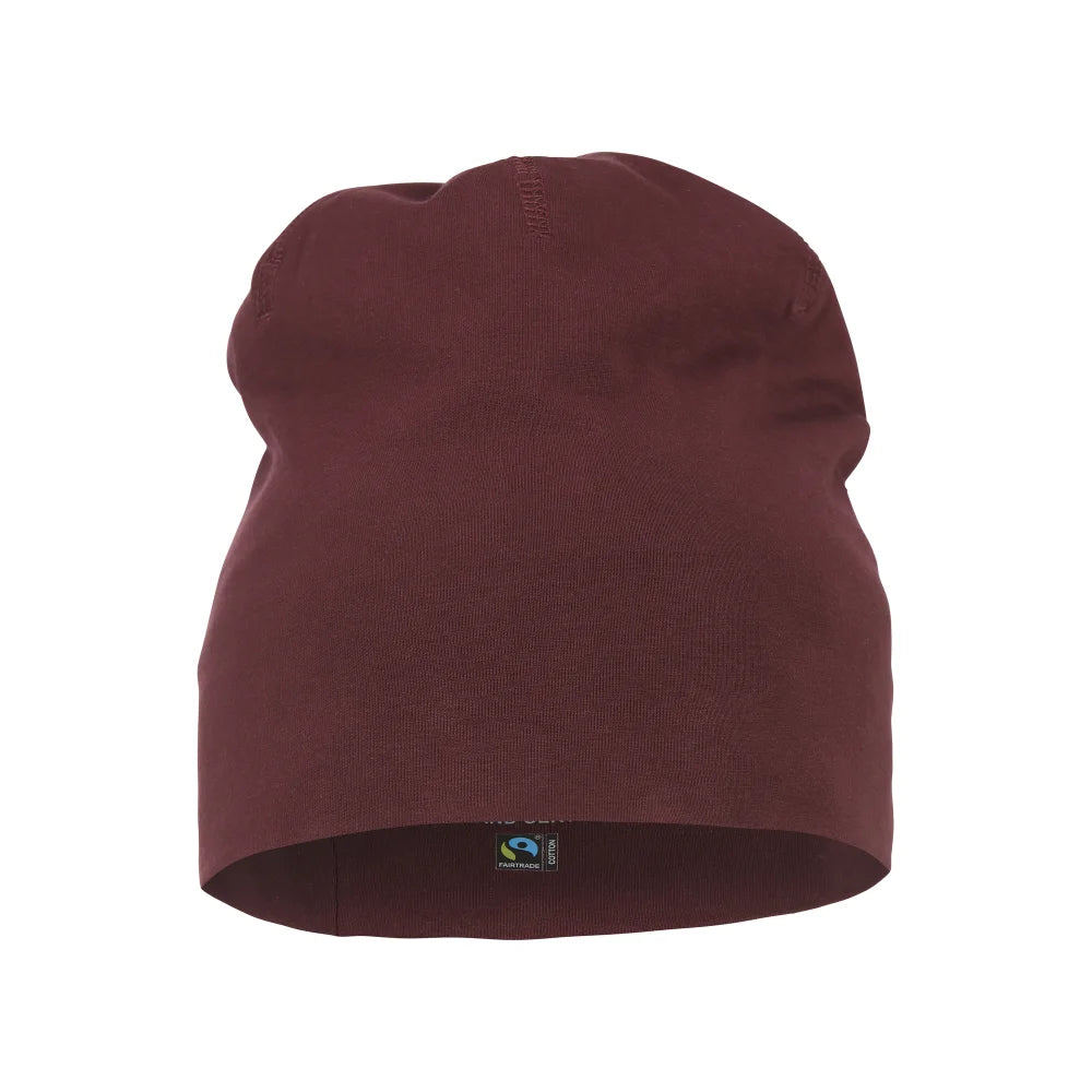 Cottover Beanie - GOTS Bordeaux