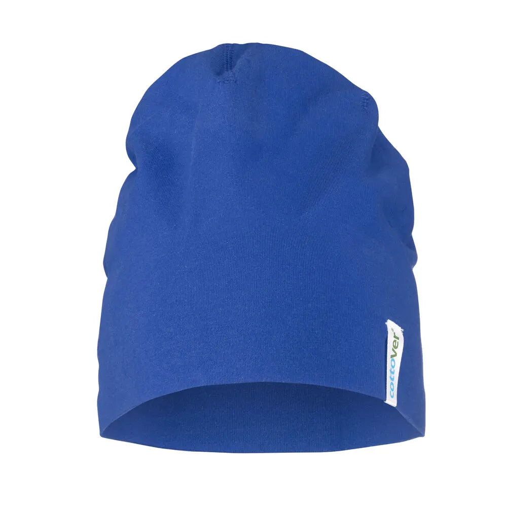 Cottover Beanie - GOTS Koninklijk Blauw