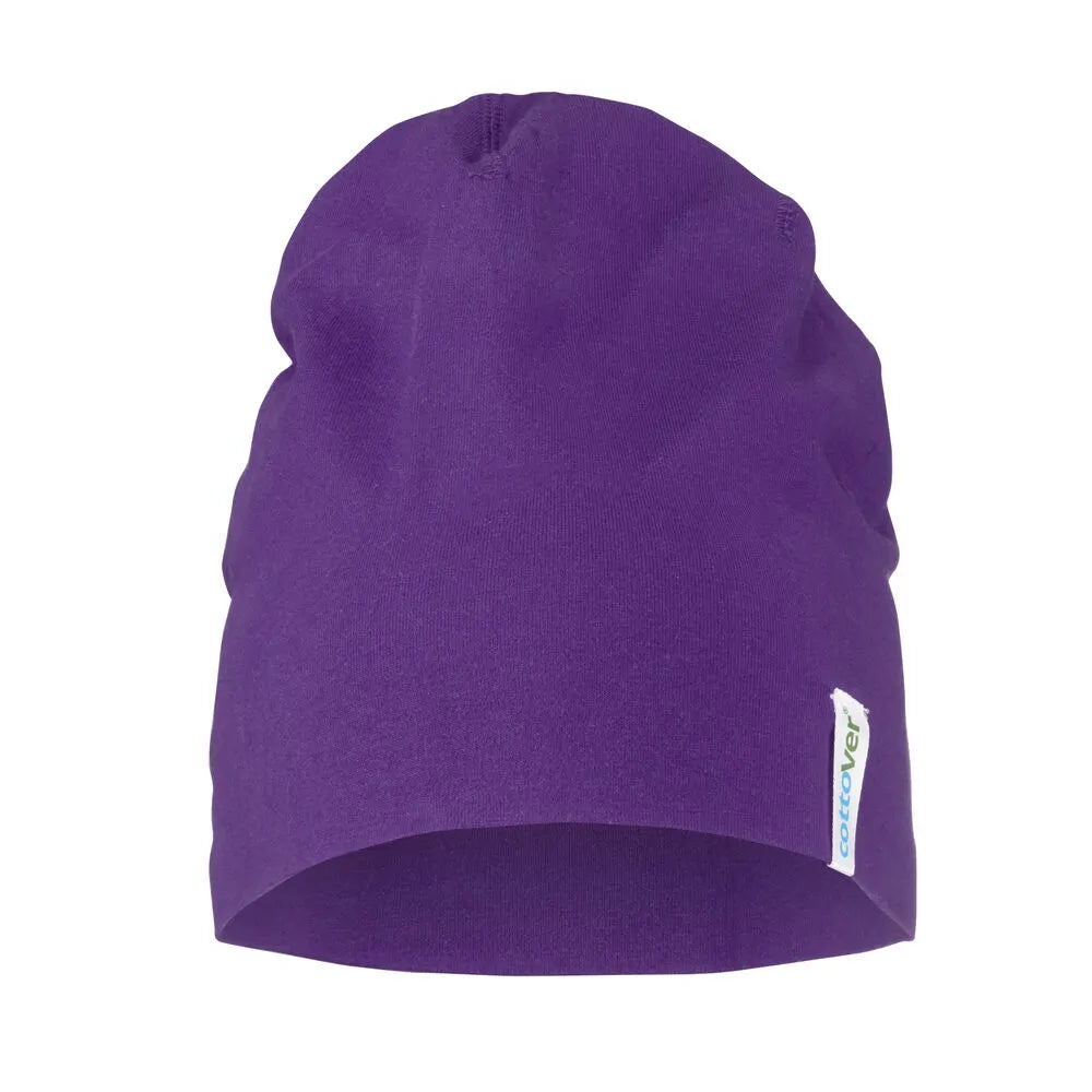 Cottover Beanie - GOTS Paars