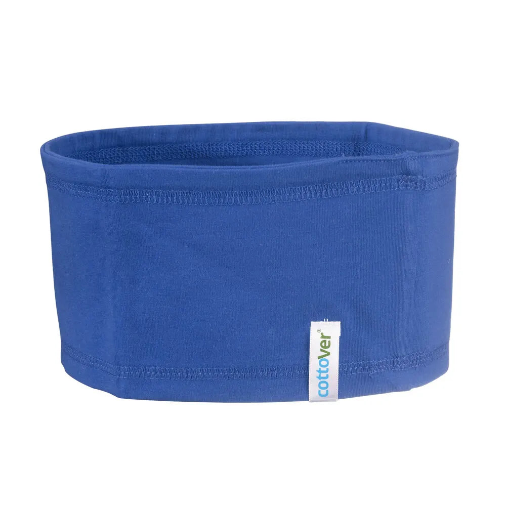 Cottover Haarband - GOTS Koninklijk Blauw