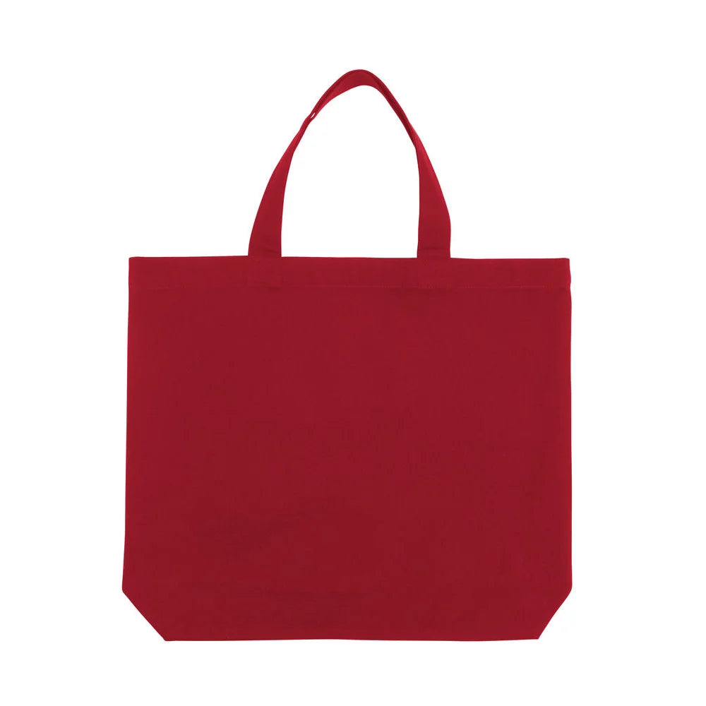 Cottover Tote Bag Heavy Large - GOTS Rood