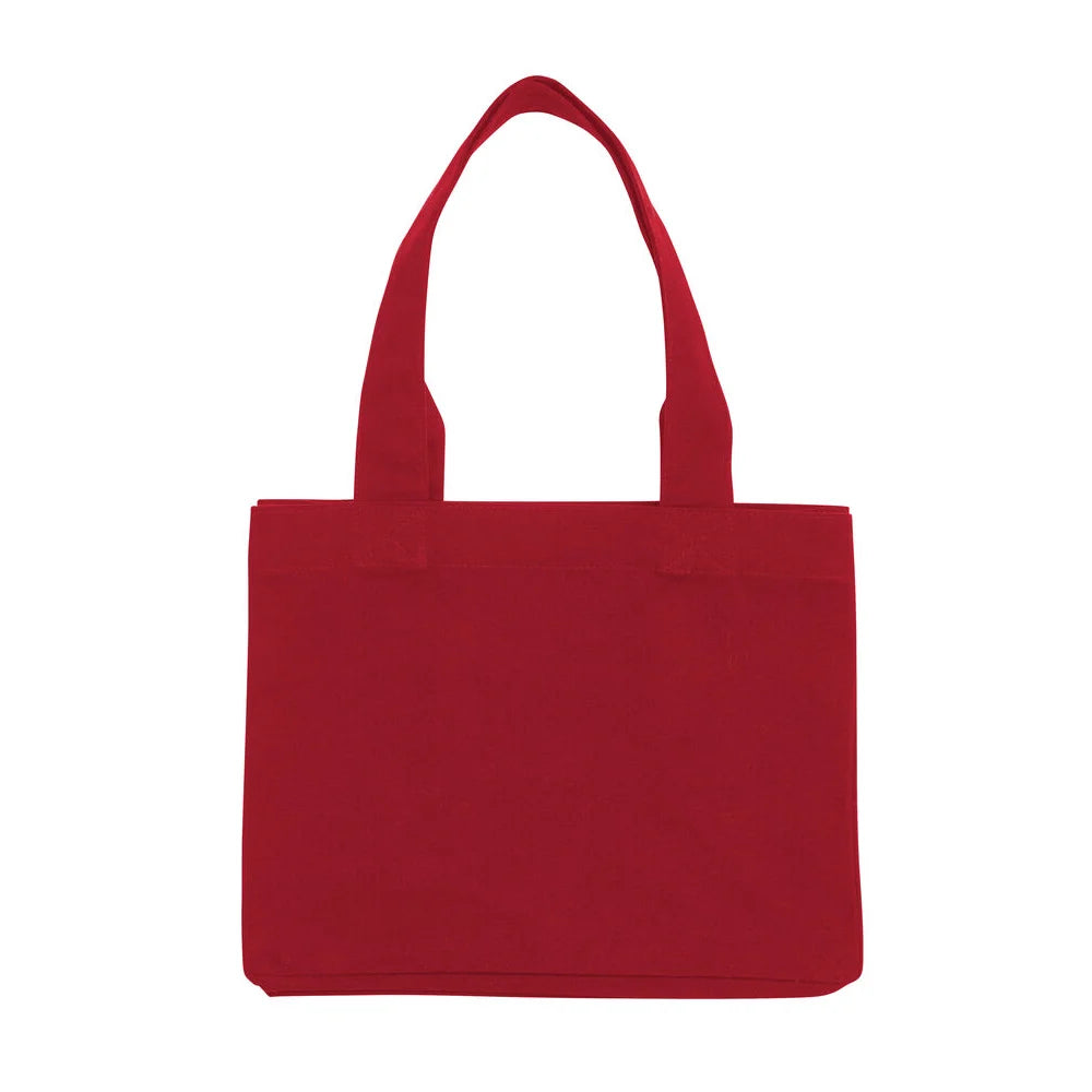 Cottover Tote Bag Heavy Small - GOTS Rood