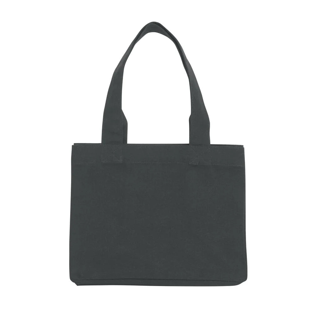 Cottover Tote Bag Heavy Small - GOTS Antracite