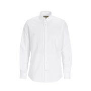 Cottover Hemd Oxford Slim Fit Heren GOTS Gecertificeerd Wit