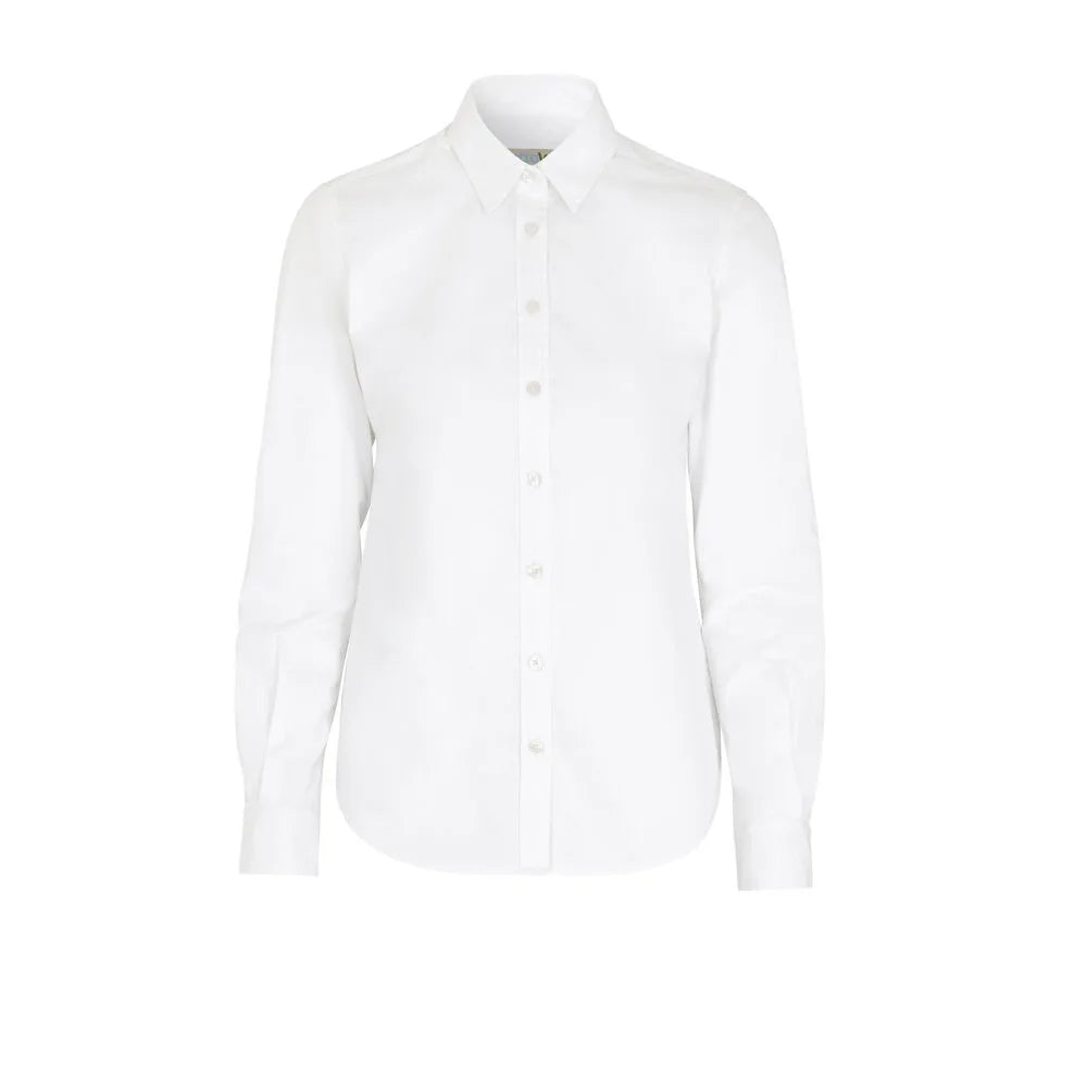 Cottover Shirt Twill Lady - GOTS Wit