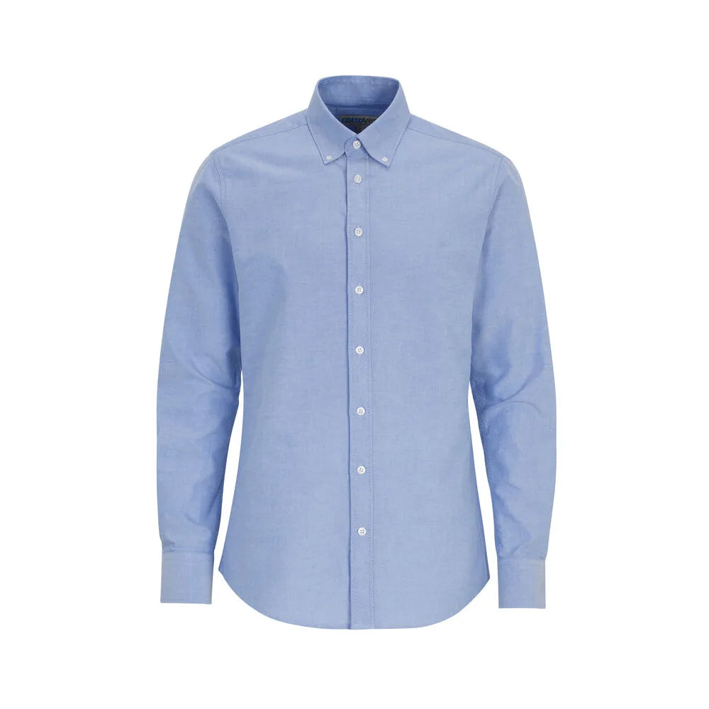 Cottover Oxford Comfort Man Lichtblauw
