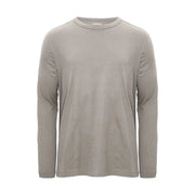 Cottover Relaxed T-Shirt Ls GOTS Donker Zand
