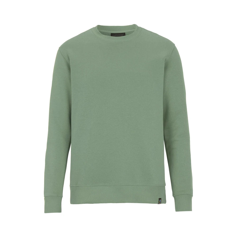 Cottover Key Crew Neck Unisex Sweatshirt Vintage Groen