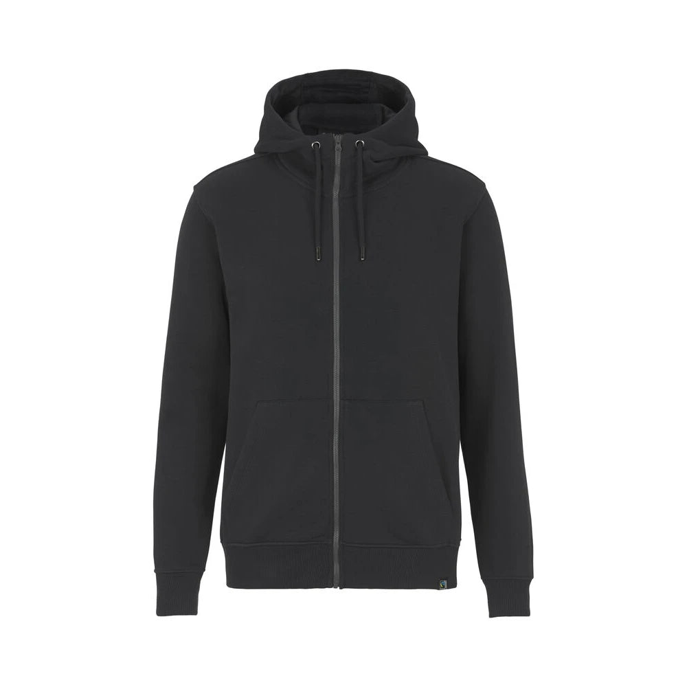 Cottover Key Fz Hood Man Zwart