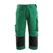 Mascot 14149-442 Driekwart Broek Met Kniezakken Groen Zwart