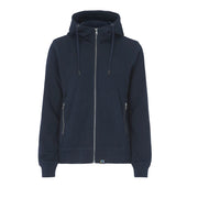 Cottover F. Terry Full Zip Hood Lady - GOTS Marine