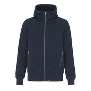 Cottover F. Terry Full Zip Hood Men - GOTS Marine