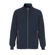 Cottover Sweatshirt Full Zip Man - GOTS Marine