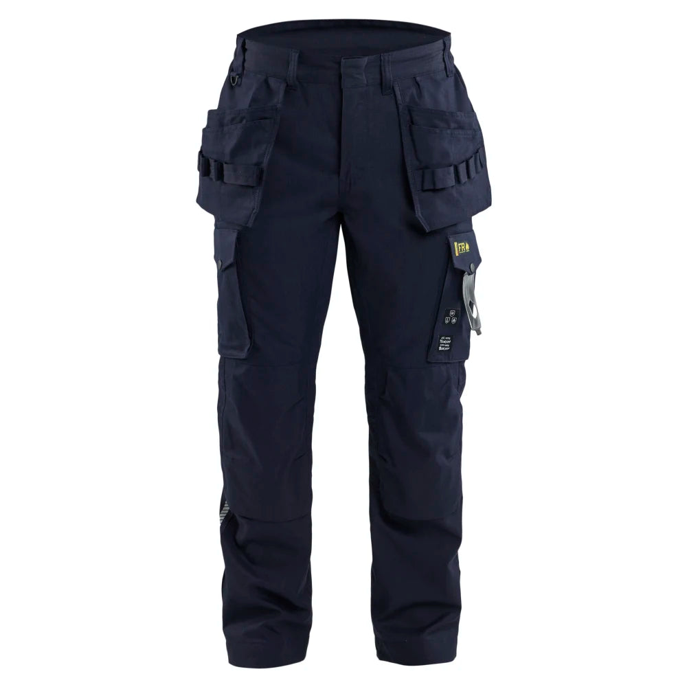 Blaklader 1418 1512 Multinorm Werkbroek Inherent Met Gereedschapszakken Marineblauw