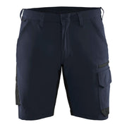 Blaklader 1423 1645 Service Short 4-Weg Stretch Donker Marineblauw Zwart