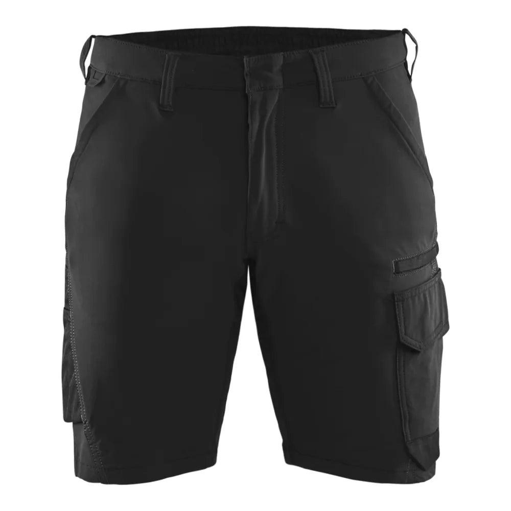Blaklader 1423 1645 Service Short 4-Weg Stretch Zwart Donkergrijs