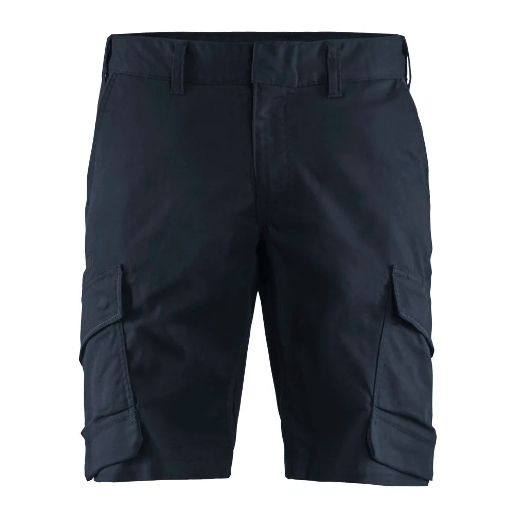 Blaklader 1446 1832 Industrie Short Stretch Donker Marineblauw Zwart